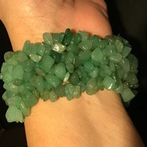 Green Aventurine Bead Stretch bracelet